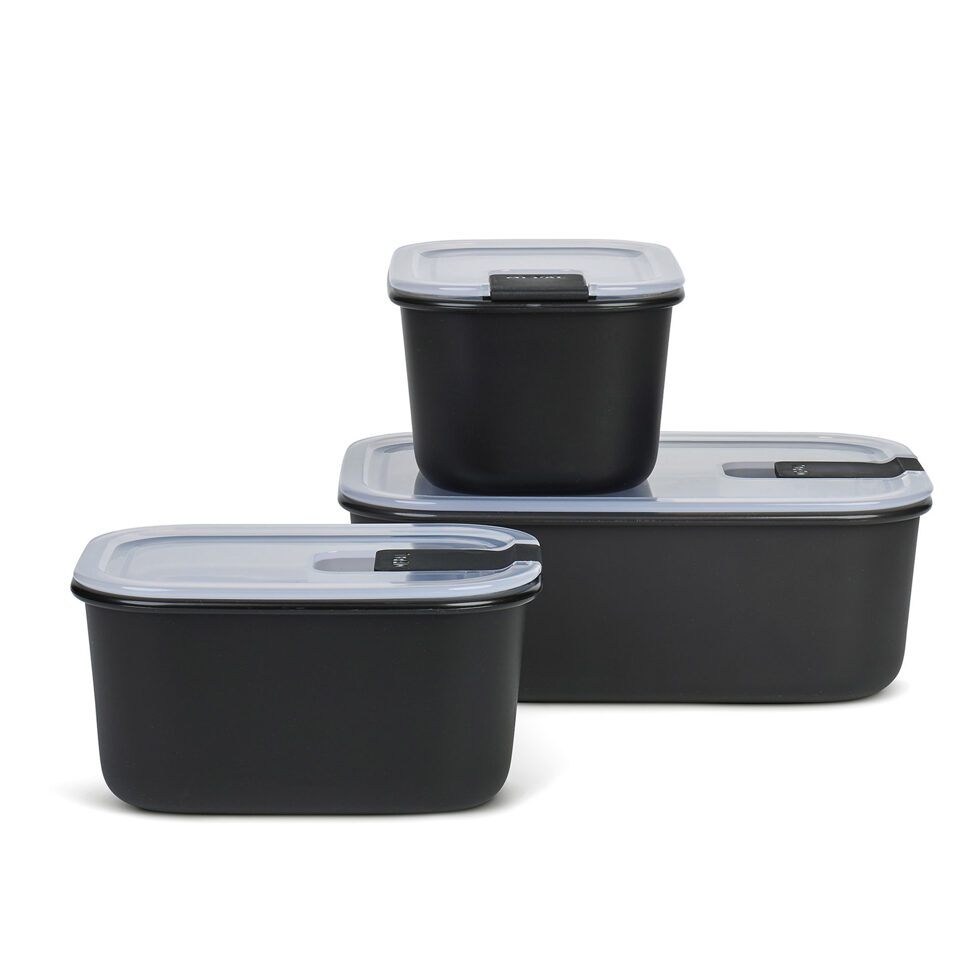 Vorratsdose Clip schwarz
1.0 lt 