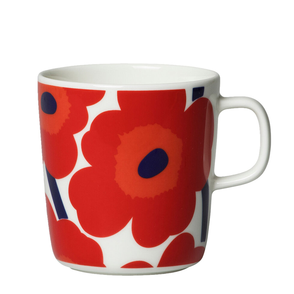 Mug Unikko 4 dl
weiss/rot 