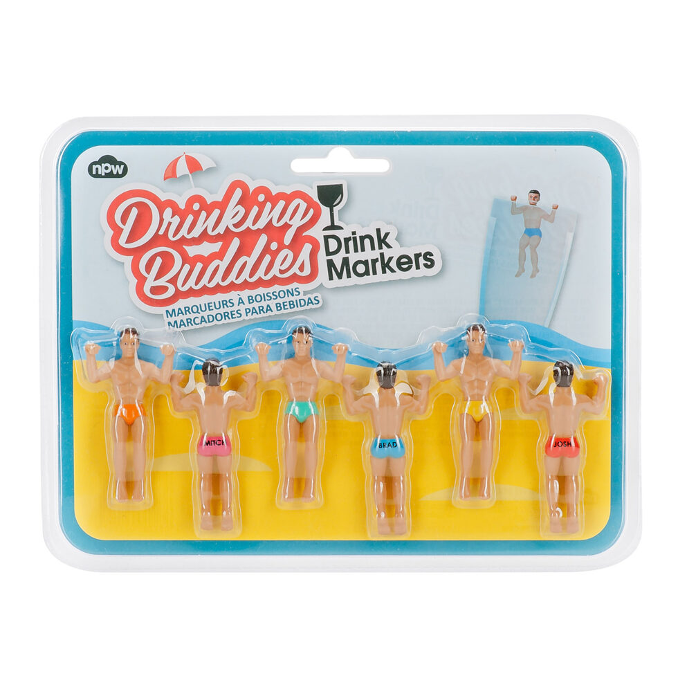 Buddies glass markers
6 pieces 