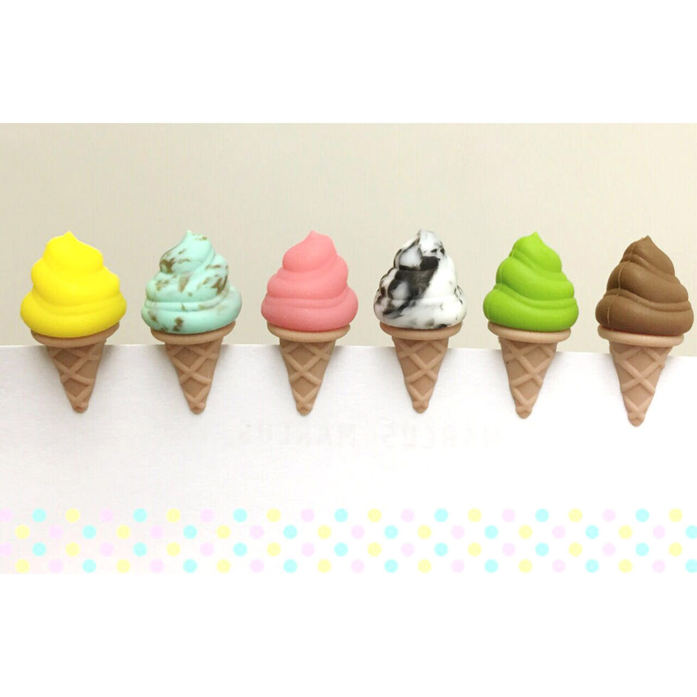 Glass marker ice cream 