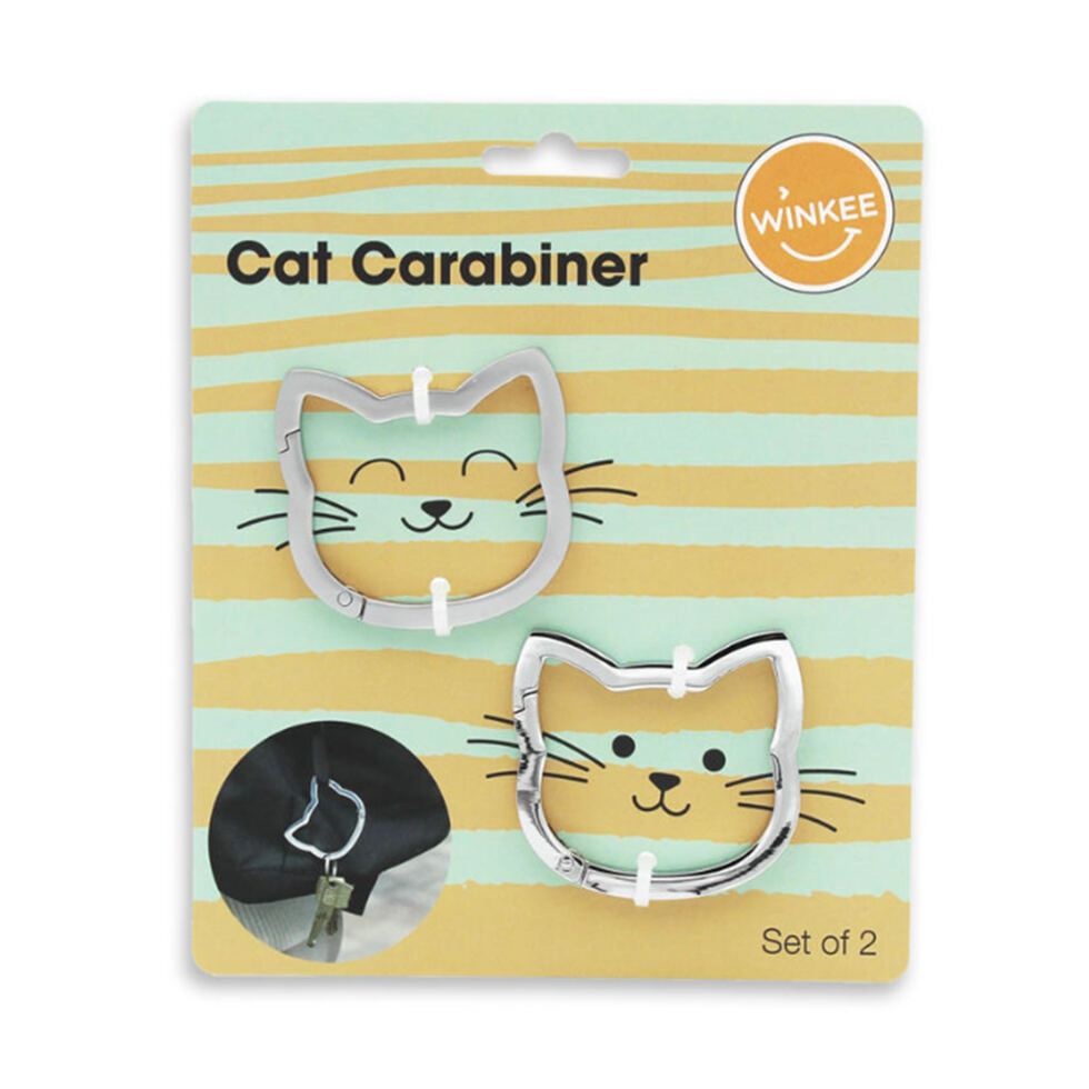 Katzen Karabiner
silber 