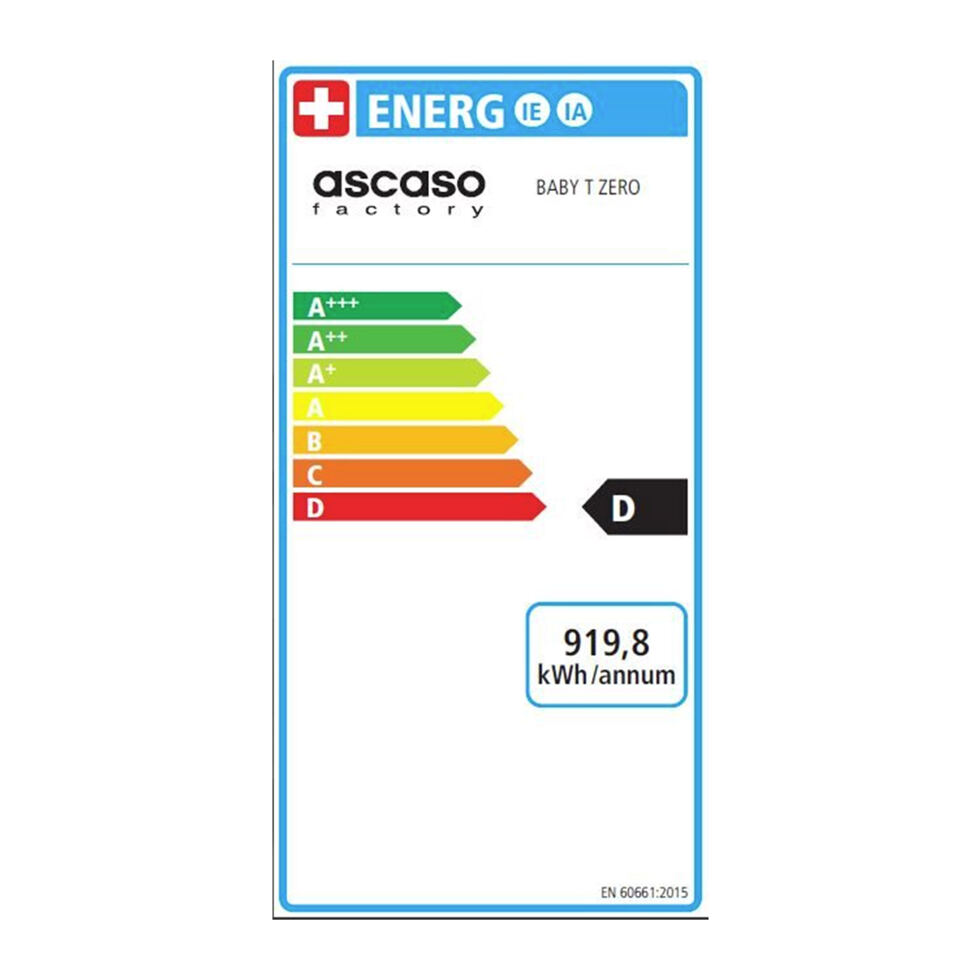 Espressomaschine Baby T Plus weiss 