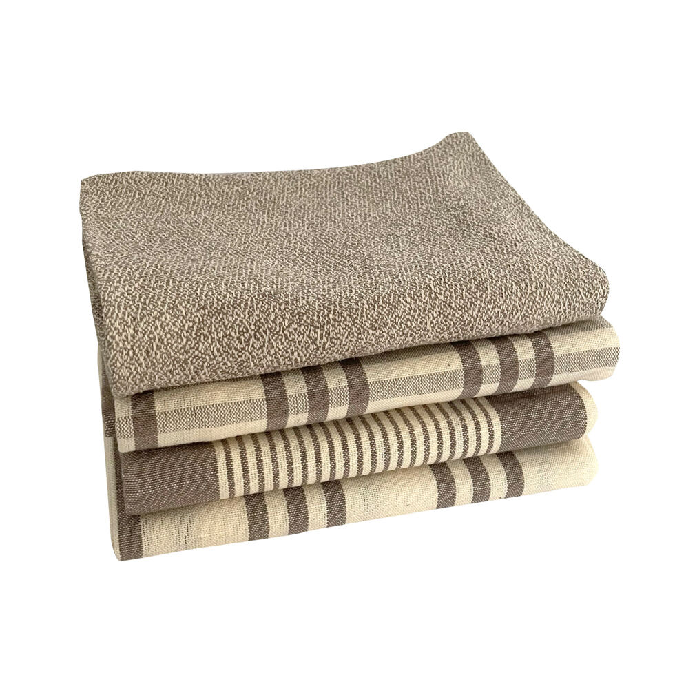 Kitchen towel RC, stripes
large taupe 