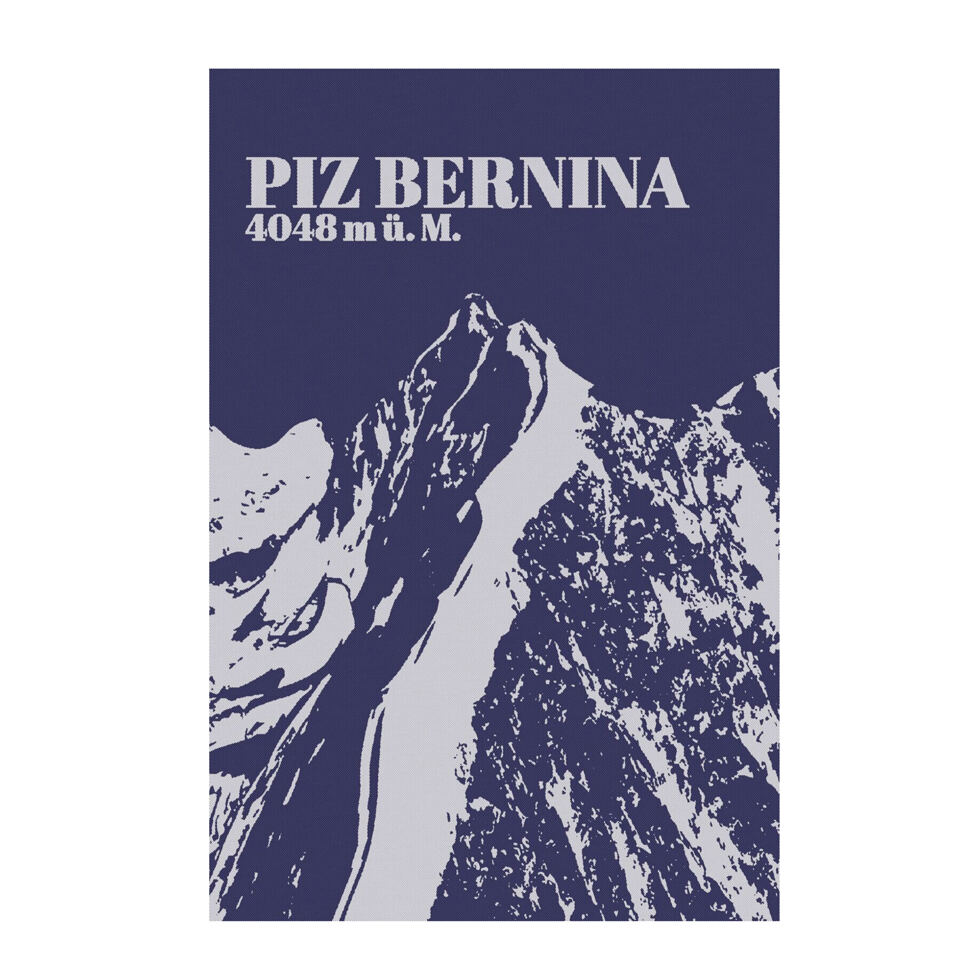 Kitchen towel Piz Bernina
dark blue 