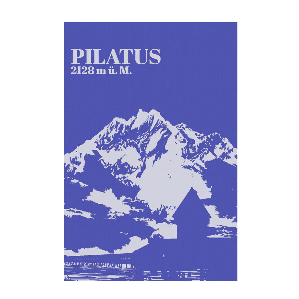 Kitchen towel Pilatus
blue 