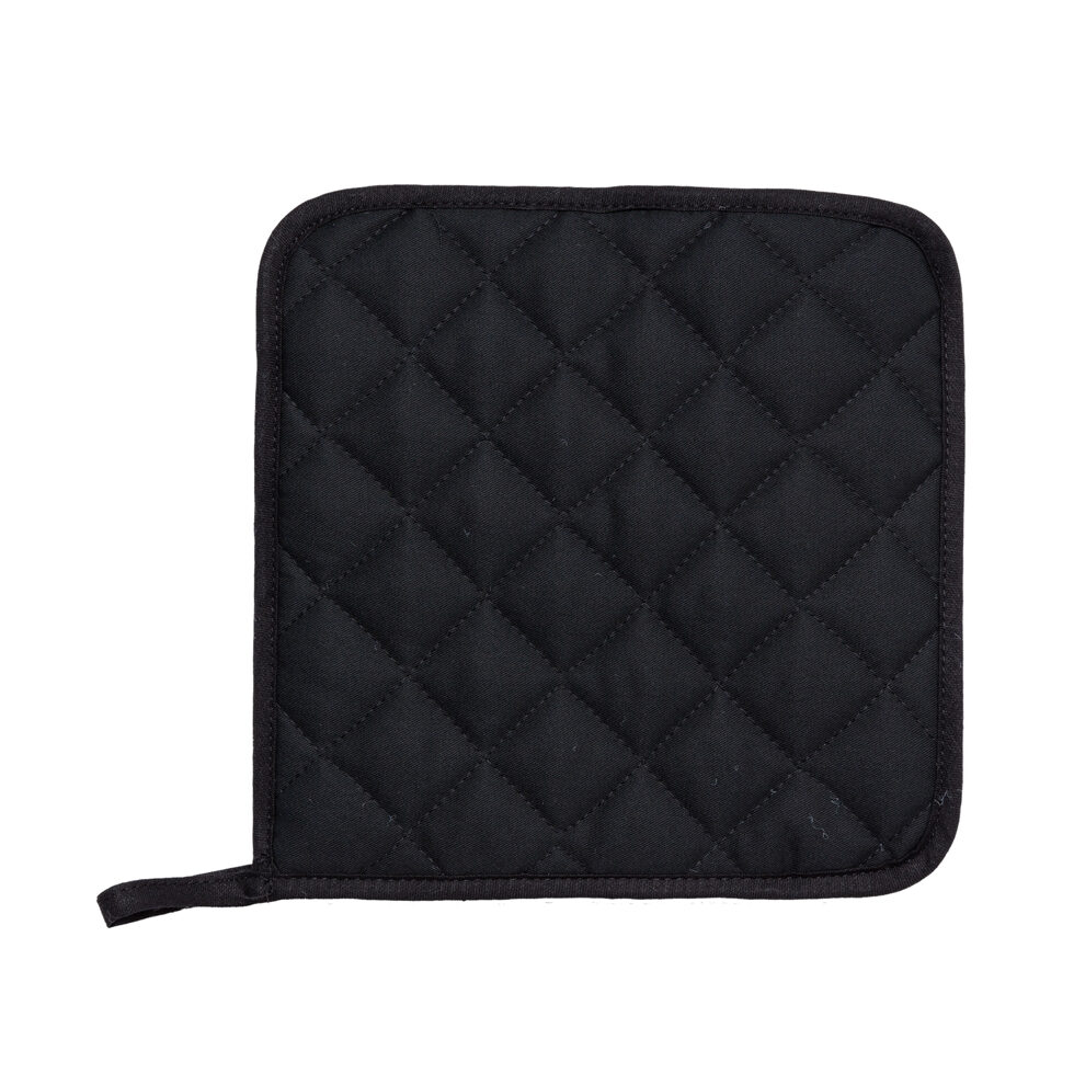 Potholder, black 