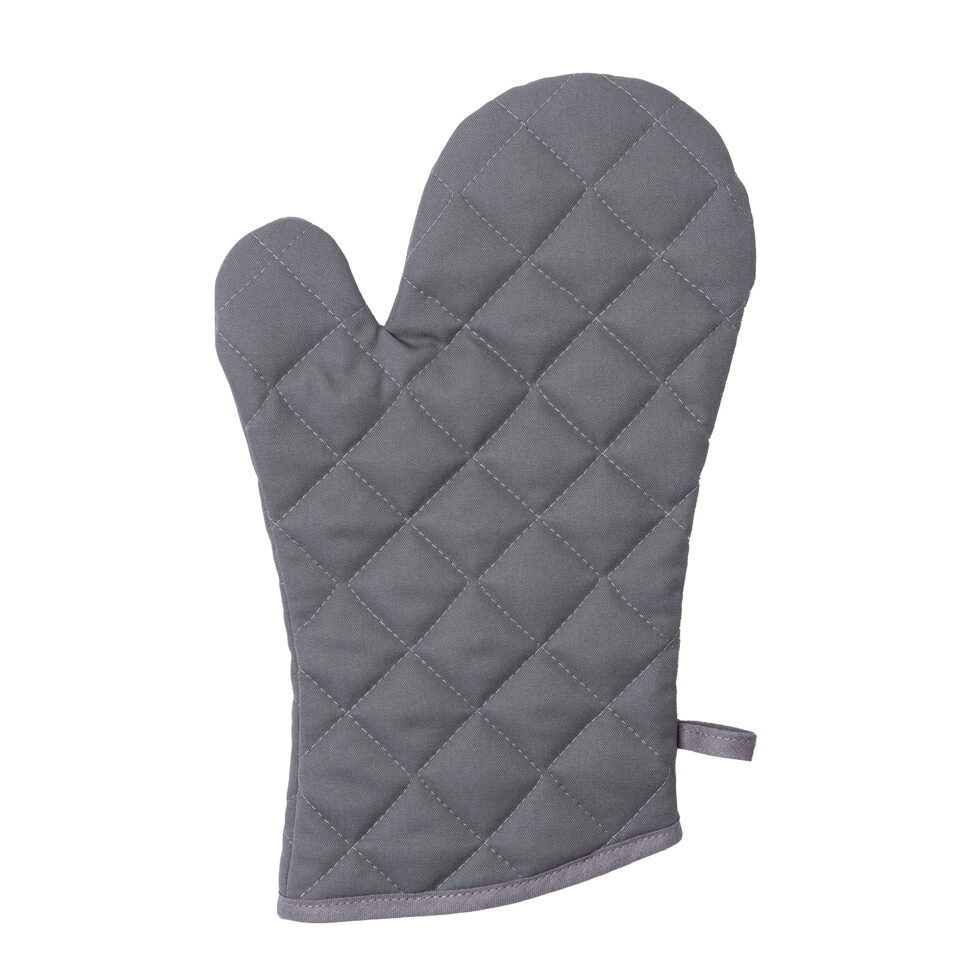 Oven glove, grey 