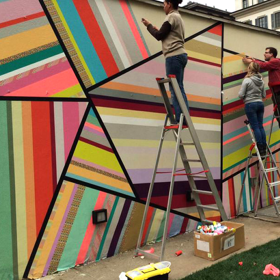 MT Streifen längs blau 