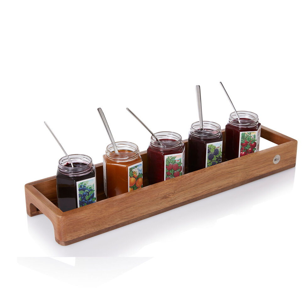 Serviertablett Akazie
50x13 cm 