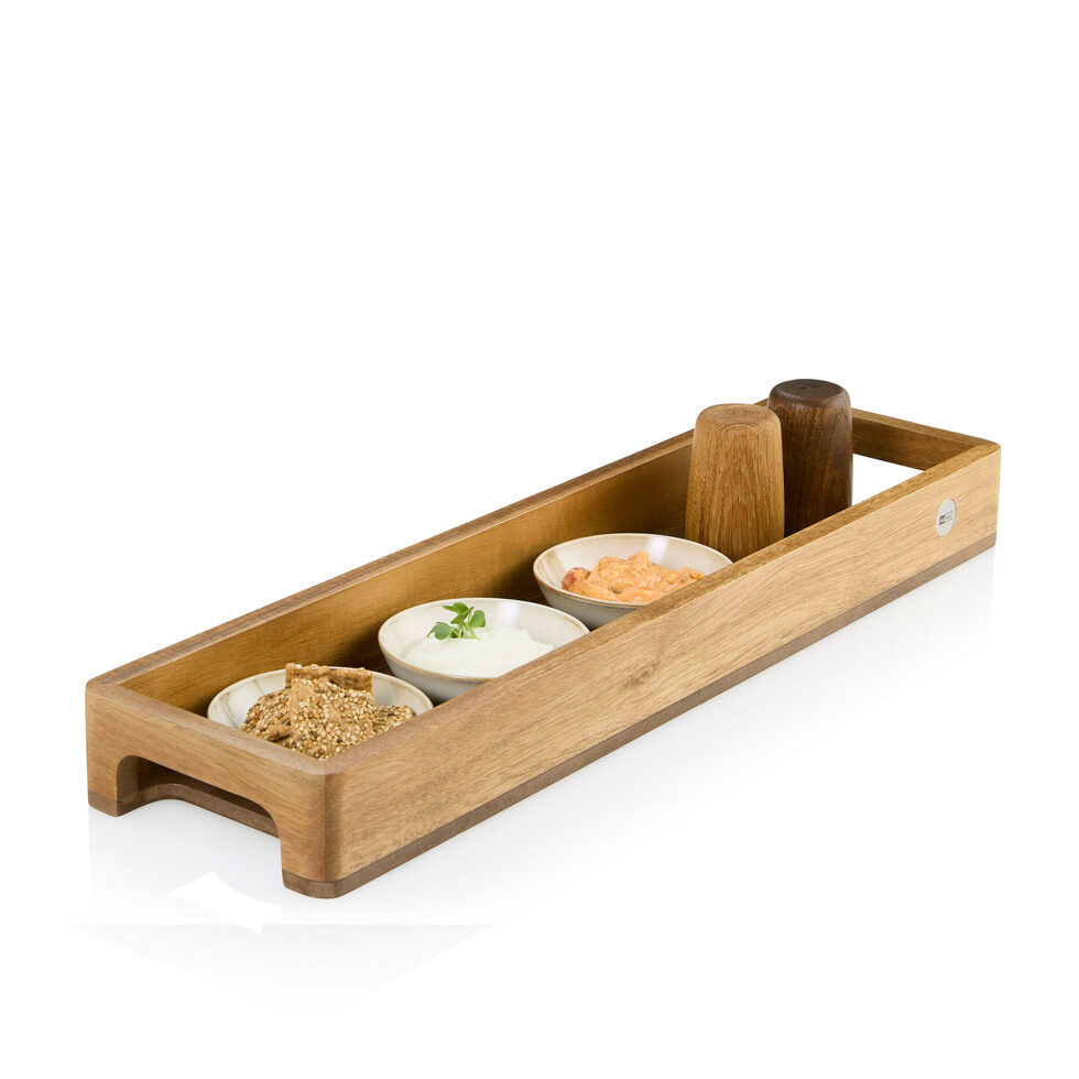 Serviertablett Akazie
50x13 cm 