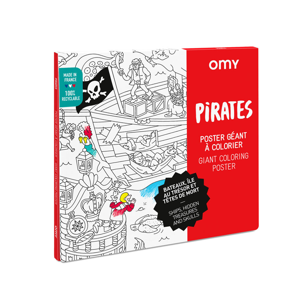 Poster pirates
to color 