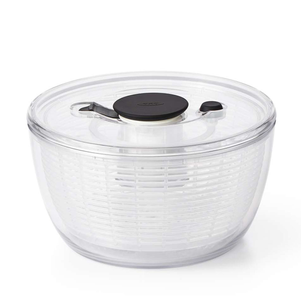 Salad spinner transparent small 