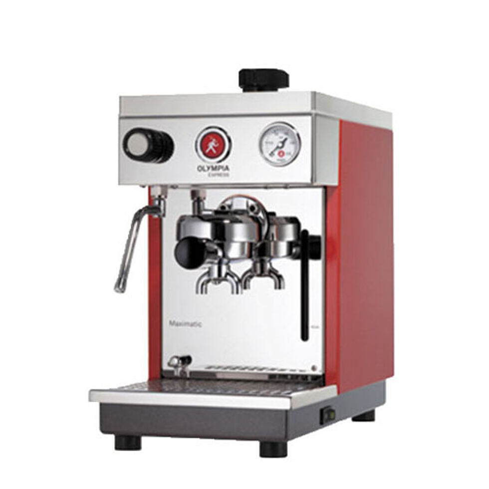 Spezialpreis – Auslaufmodell
Espressomaschine Maximatic rot 