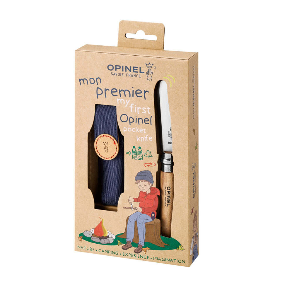 Kindermesser 
mit Etui 