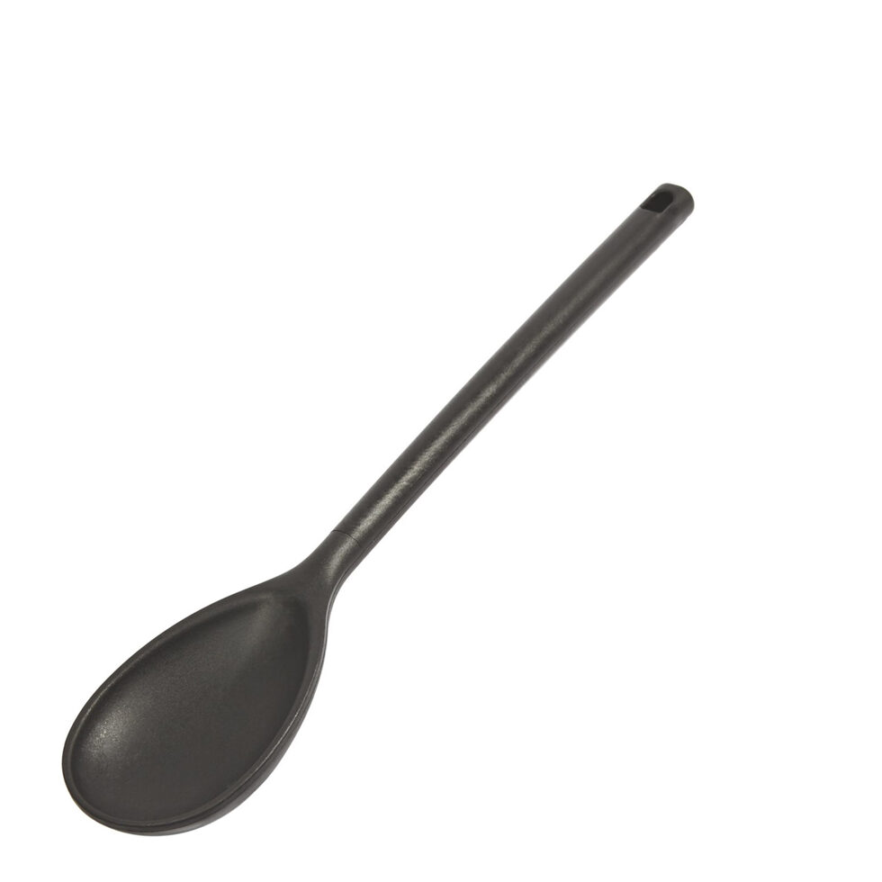 Cooking spoon nylon
black 30 cm 