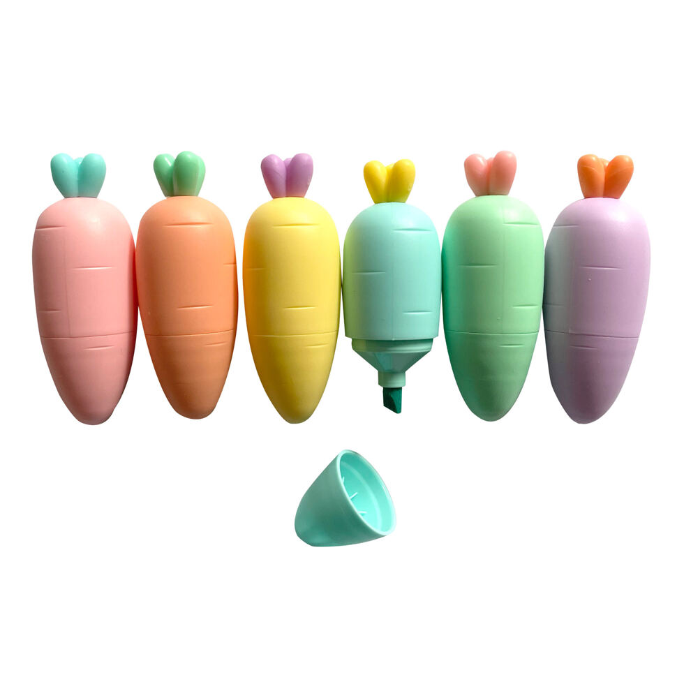 Textmarker Karotten
6er Set 