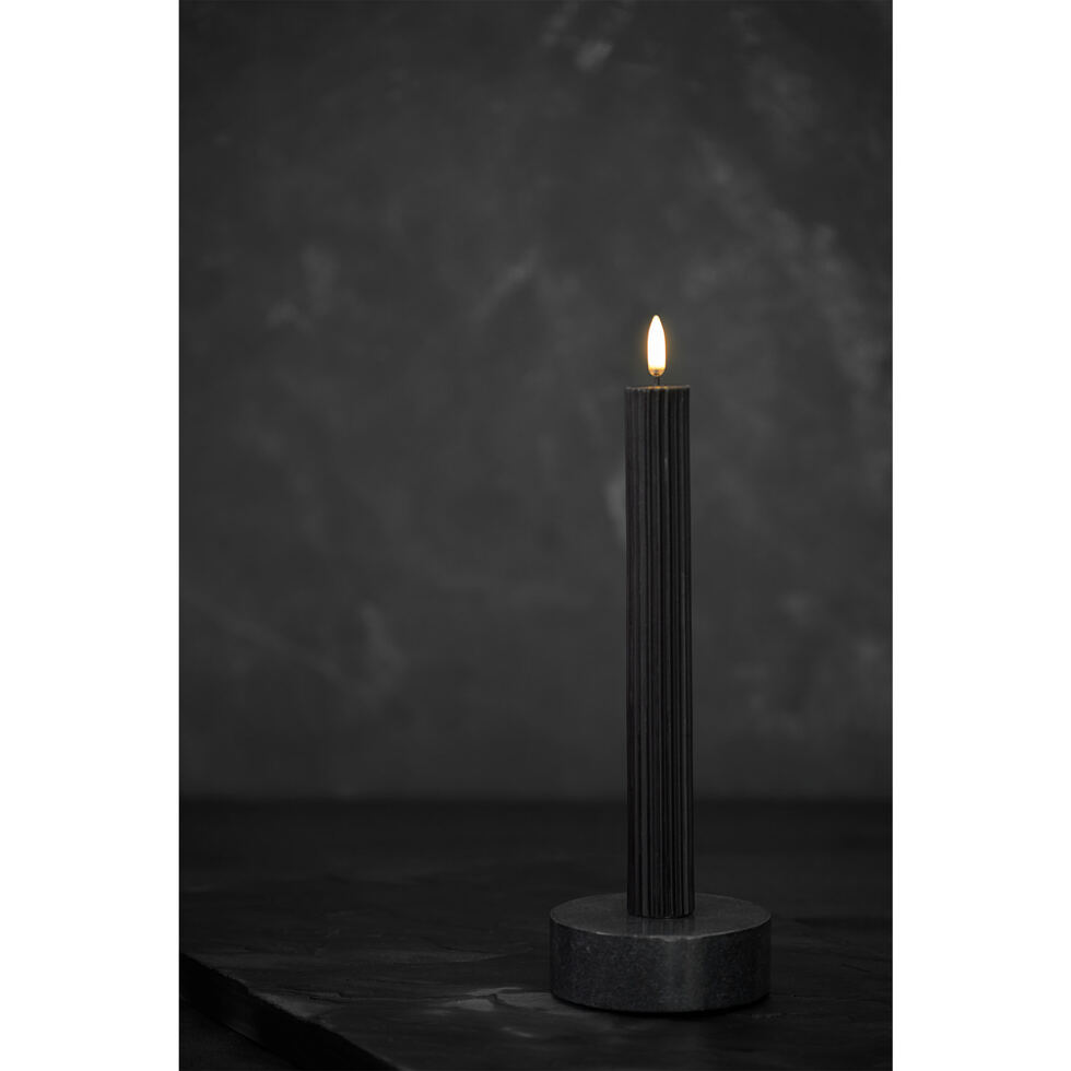 Candlestick marble
black 