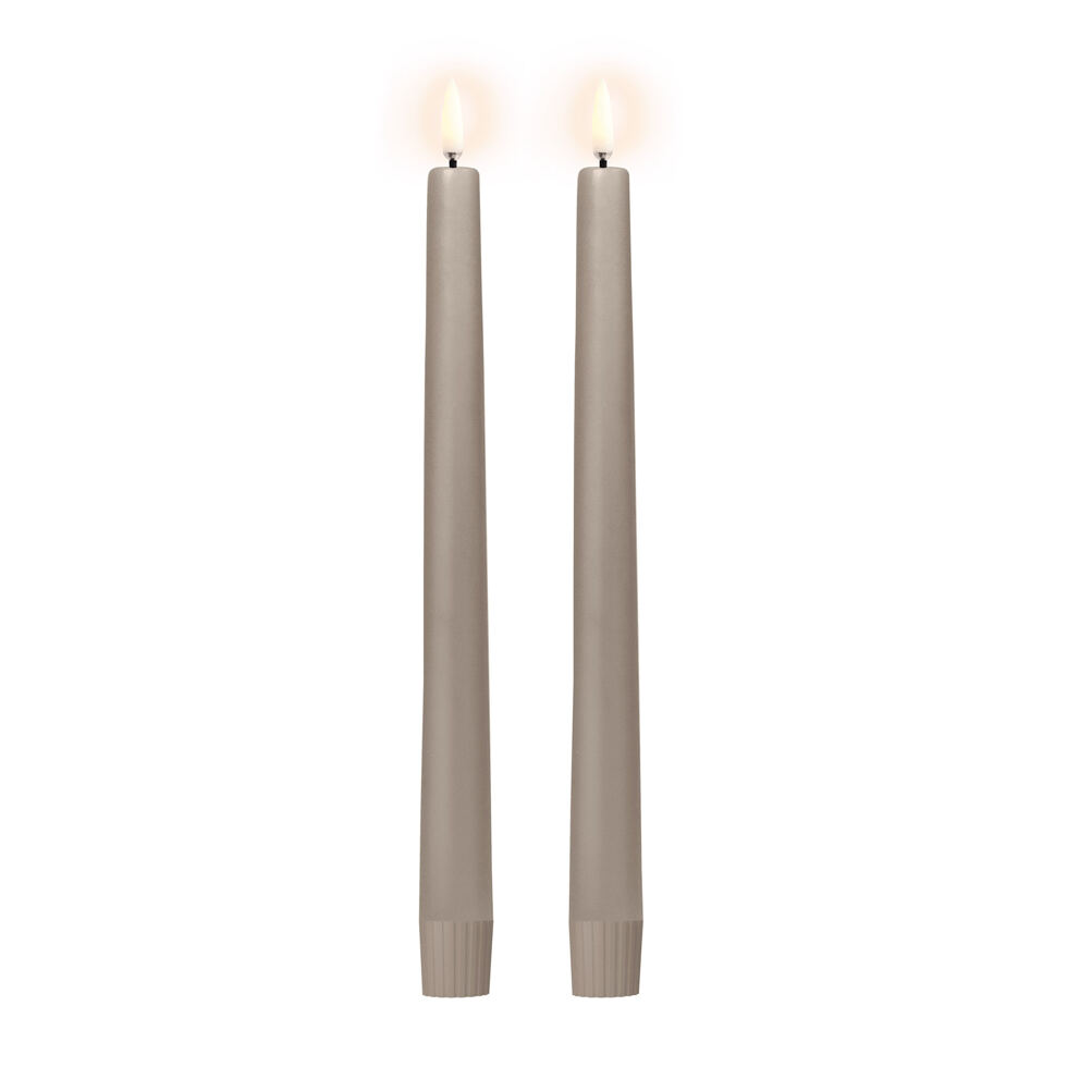 LED Stabkerze 2er
sandstone 25 cm 