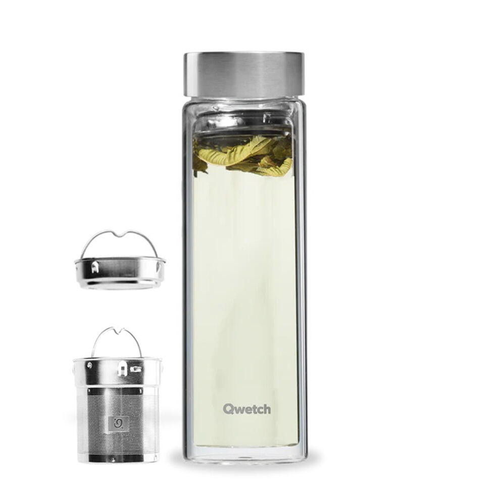 Double-walled glass bottle
4.3dl 