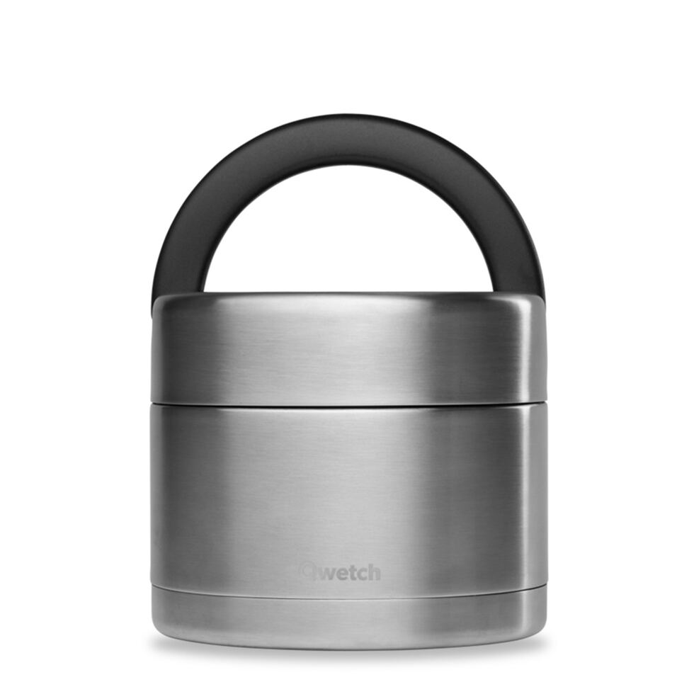 Thermo-Pot mit Griff chrom 
8.5 dl 