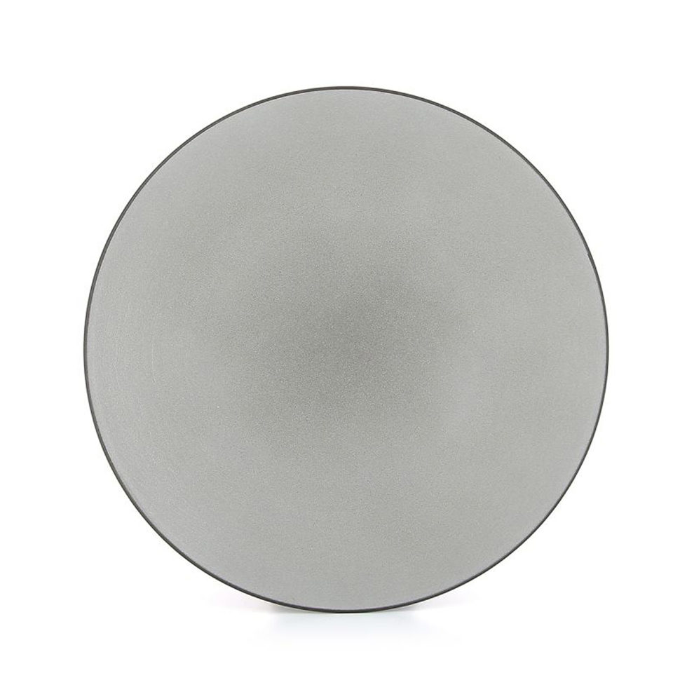 Teller flach grau 28 cm 