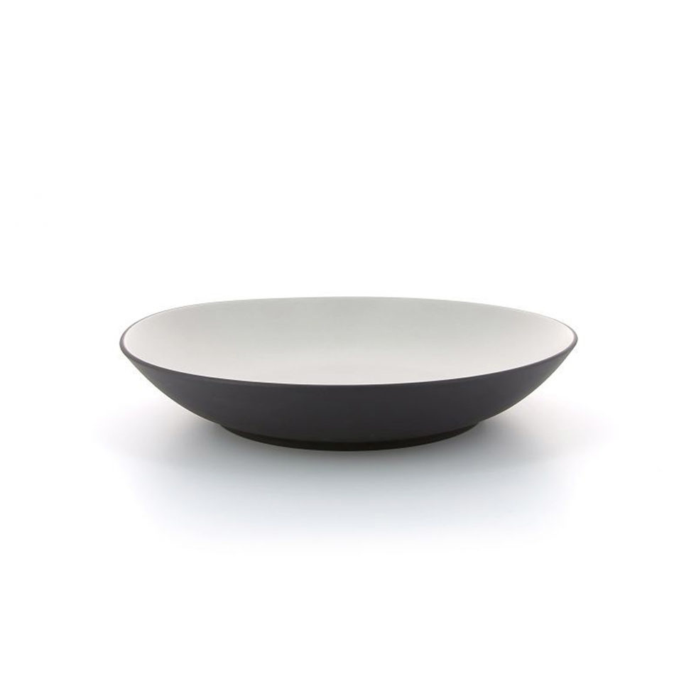 Teller tief grau 24 cm 