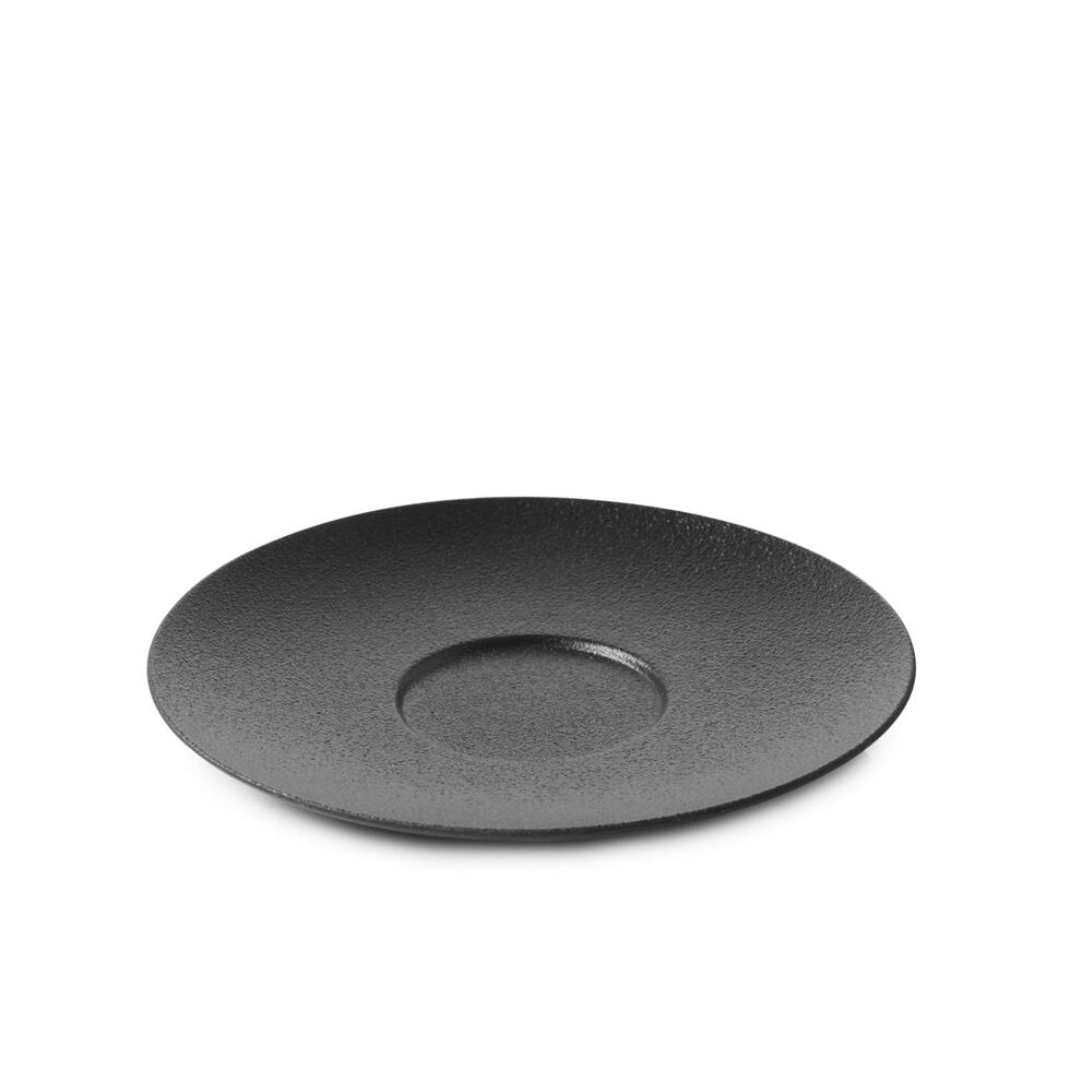 Unterteller Kaffeetasse/Mug schwarz 