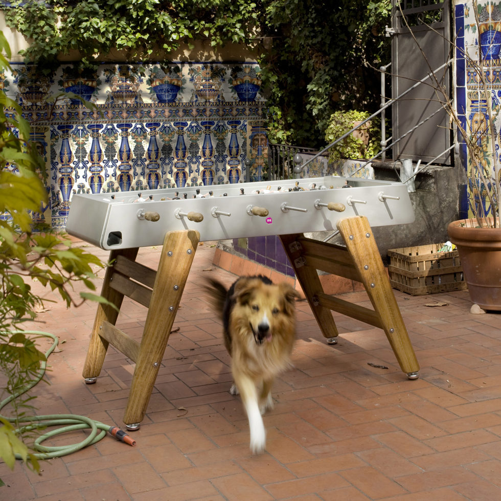 EL FUTBOL table football
RS-3 Wood / Inox 