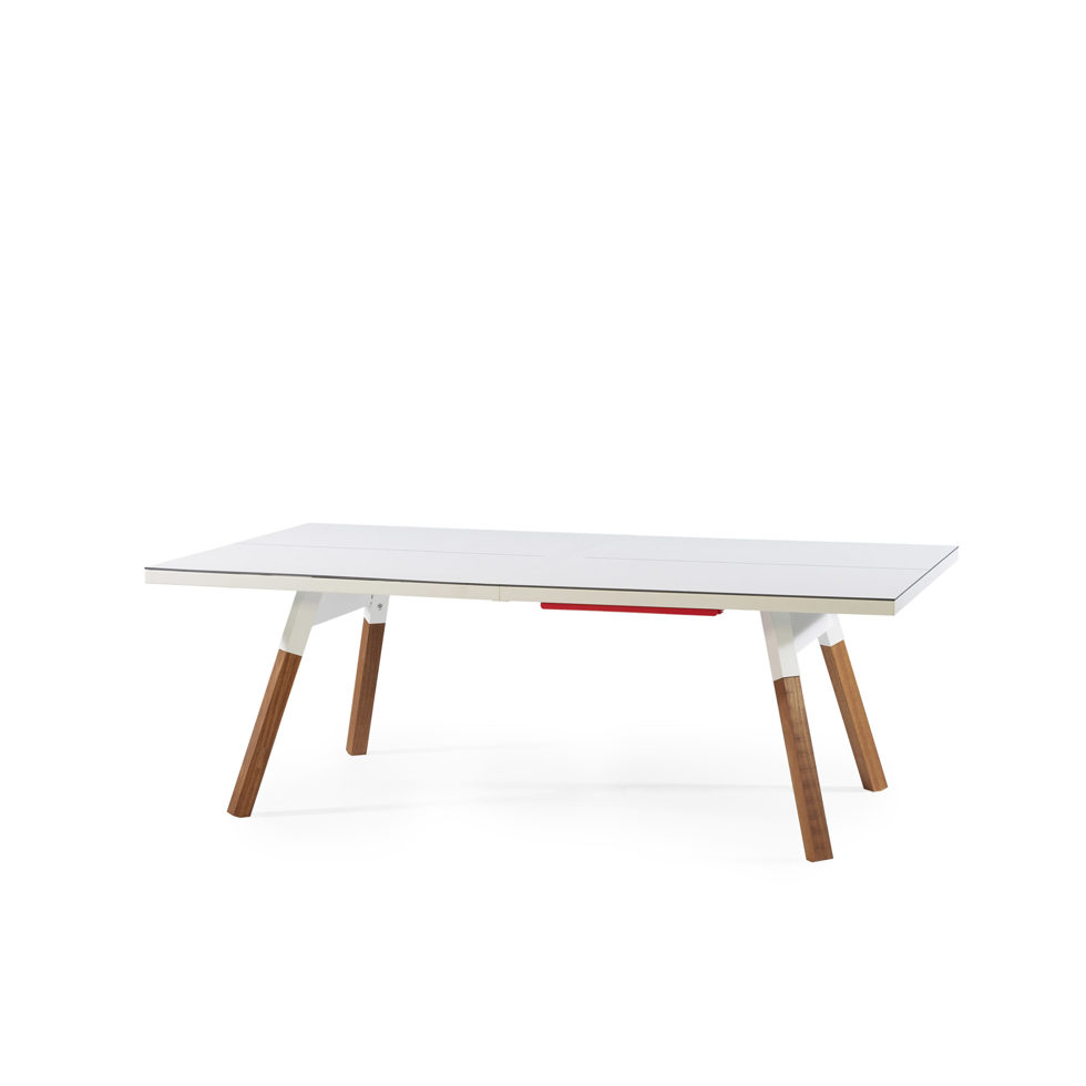 Table de ping-pong blanche220 cm 