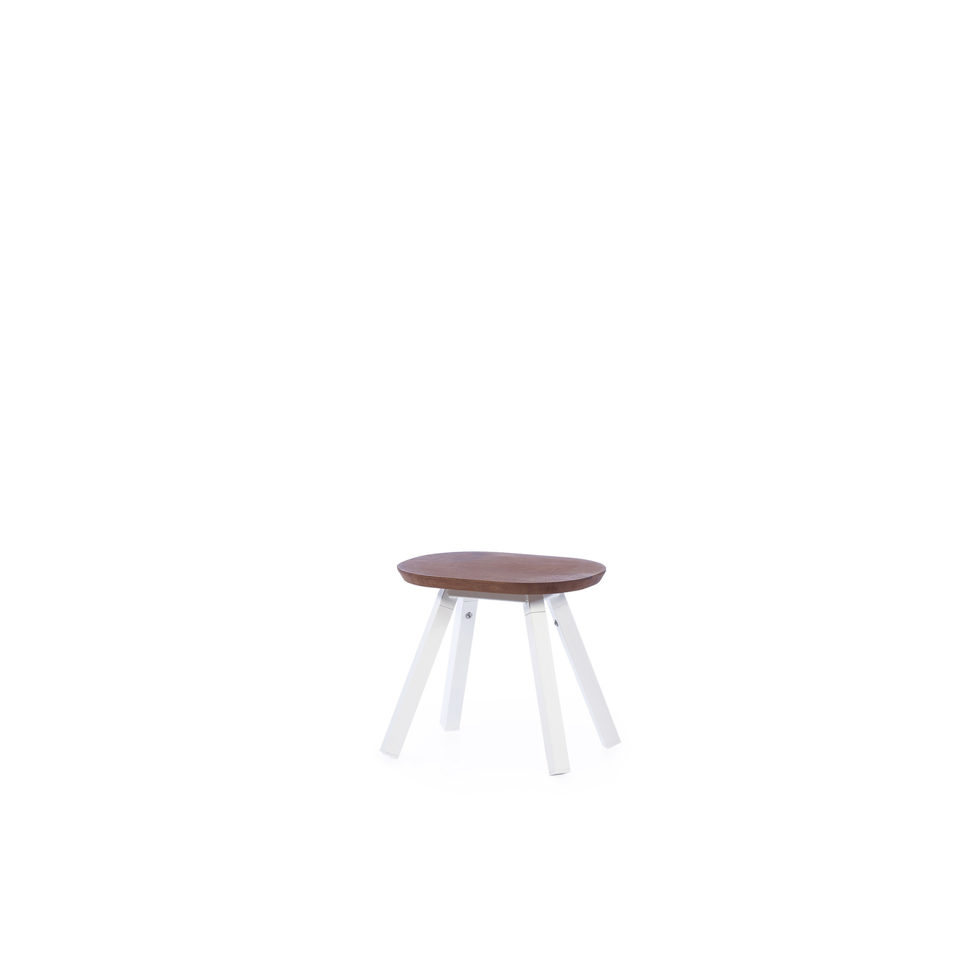 Stool white 50 cm 