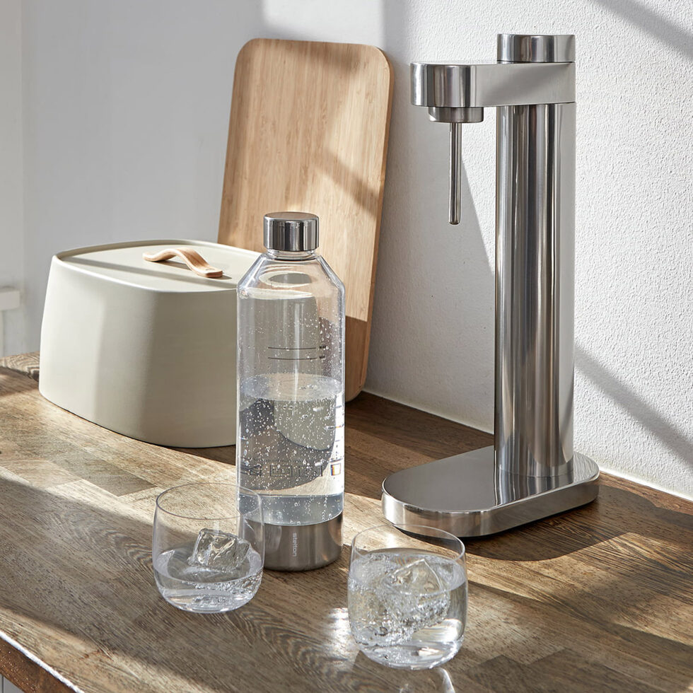 Appareil à gazéifier l'eau
Acier inoxydable 