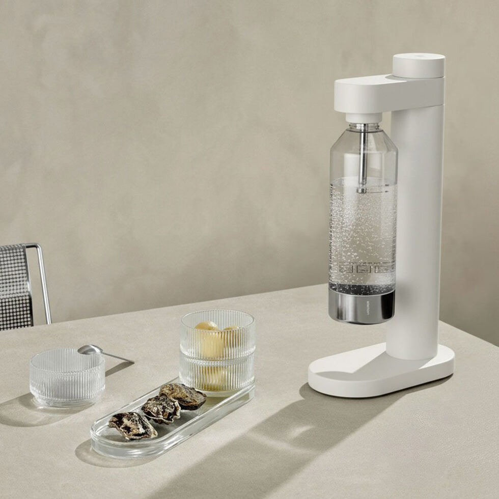 Appareil à gazéifier l'eau
blanc mat 