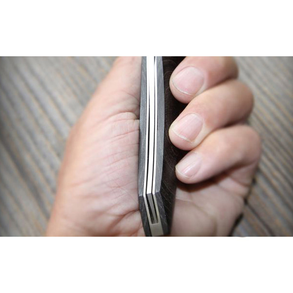 Couteau de poche/steak, frêne 