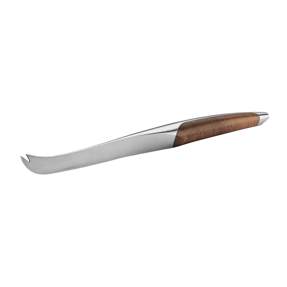 Cheese knife walnut 
