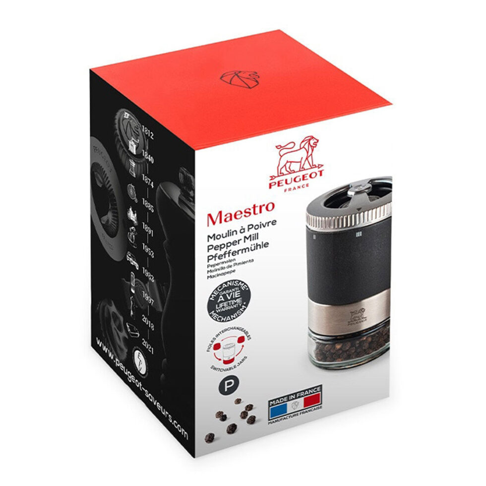 Récipient en verre pour moulin 3 Set 