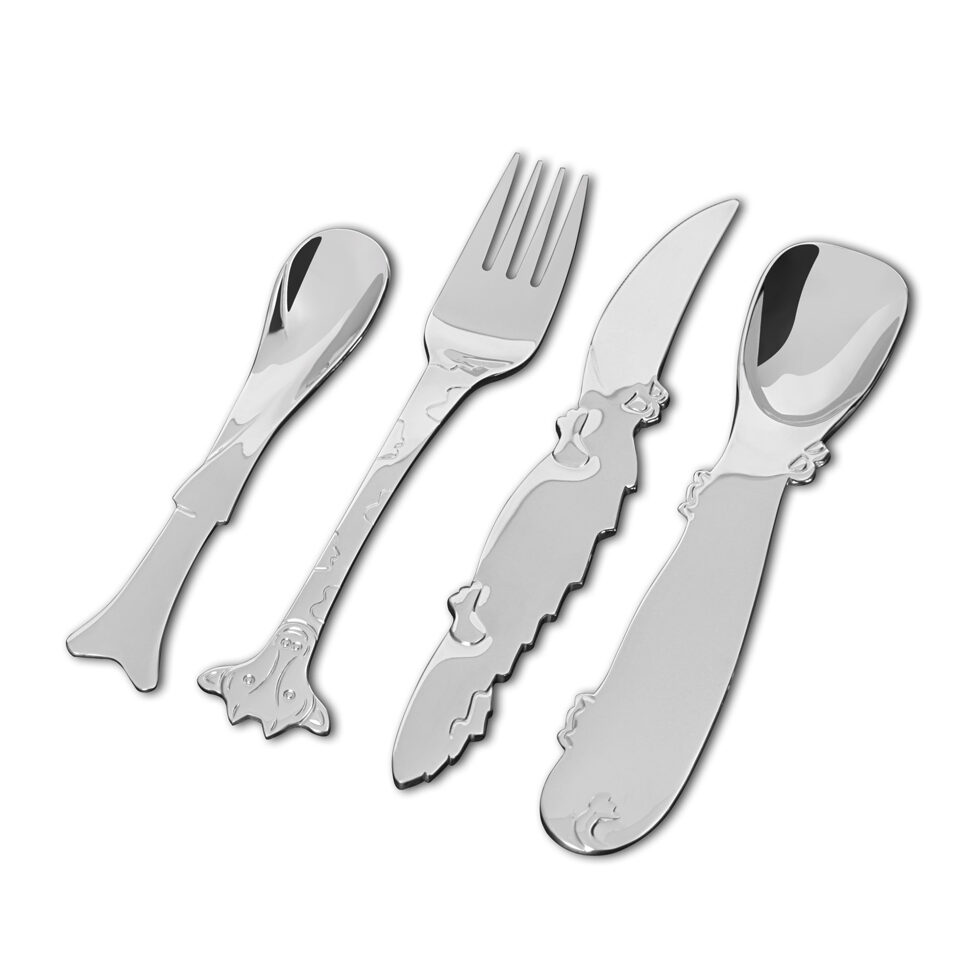 SOLA
Couverts pour enfants Animaux, 4 pcs 