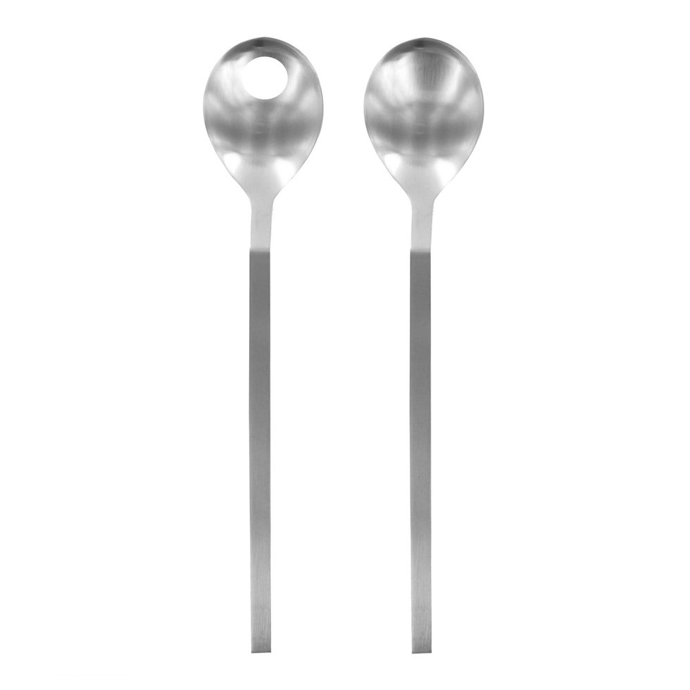 MONO A MATT
Couverts à salade grands, deux pièces 