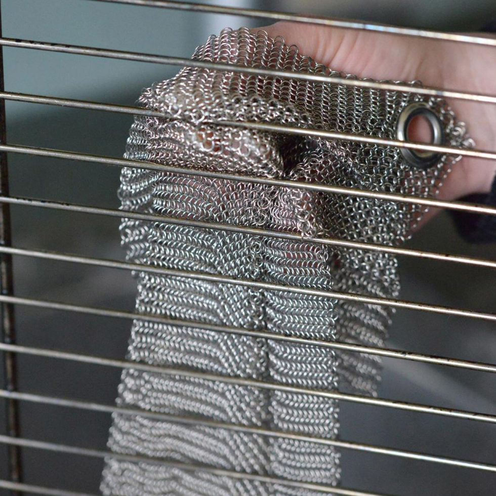 Tissu de nettoyage à mailles douces 