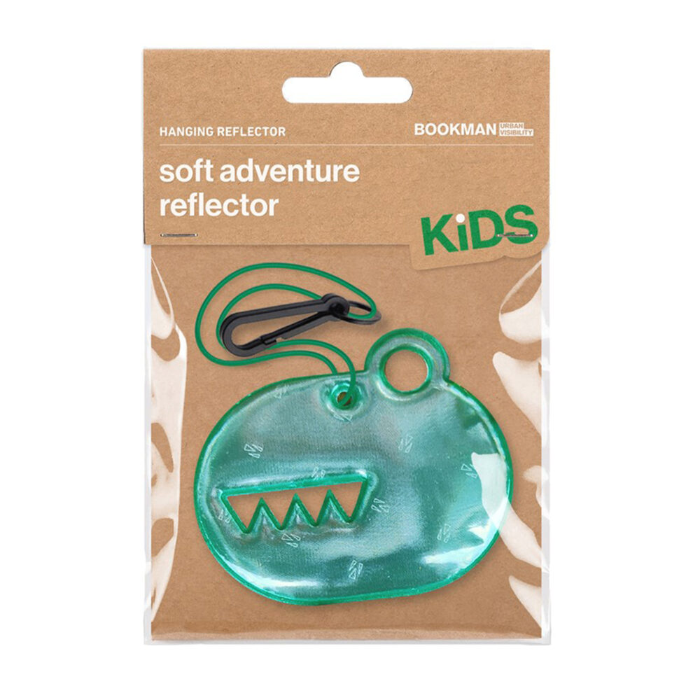 Pendentif réflecteur
Dino vert 