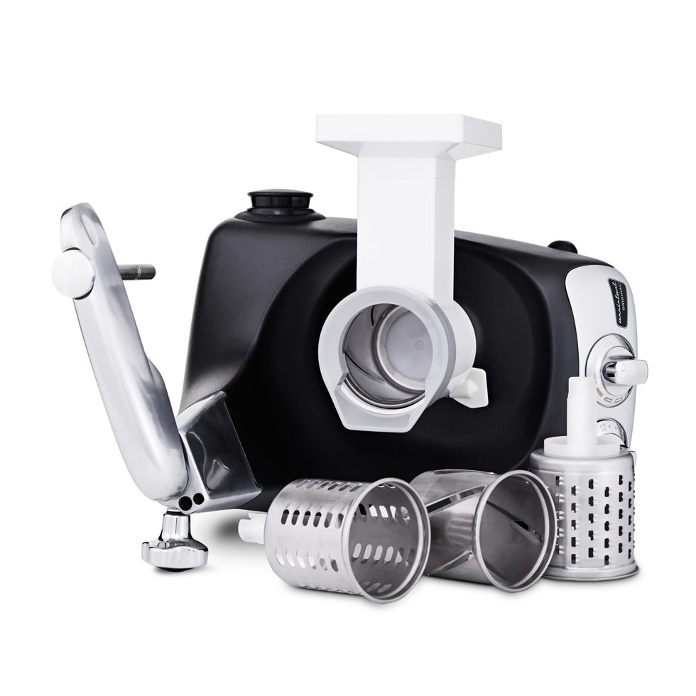 Coupe-légumes à 3 tambours 