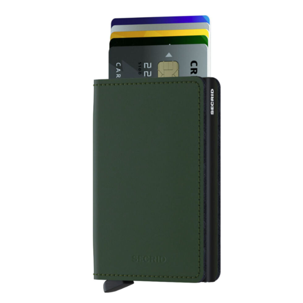 Slimwallet
green matt 
