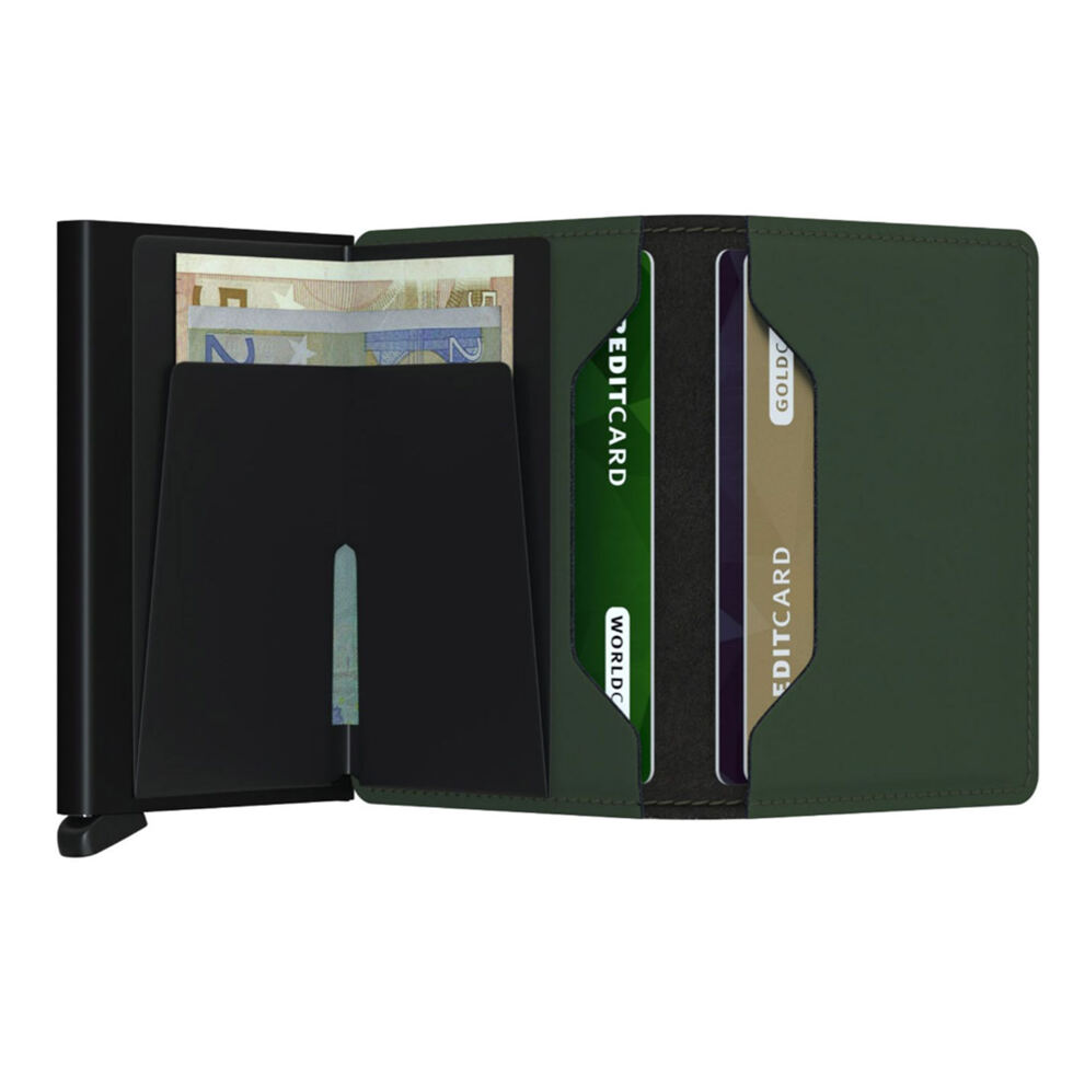 Slimwallet
green matt 