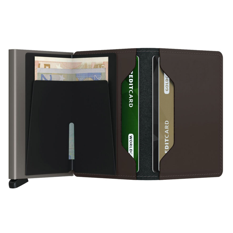 Slimwallet
brown matt 