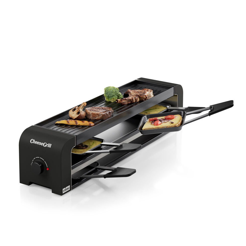 Raclette 4er
schwarz 