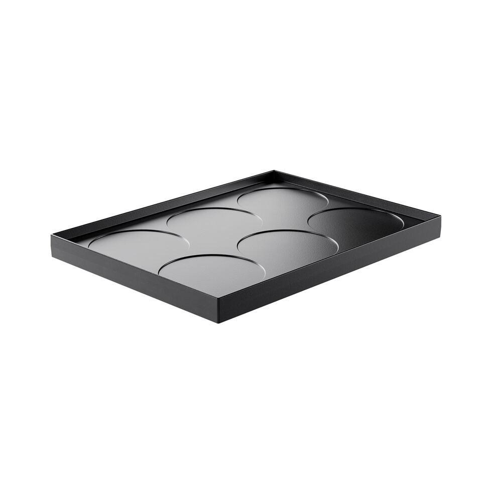 Plaque à crêpes réversible Raclette 6 place 