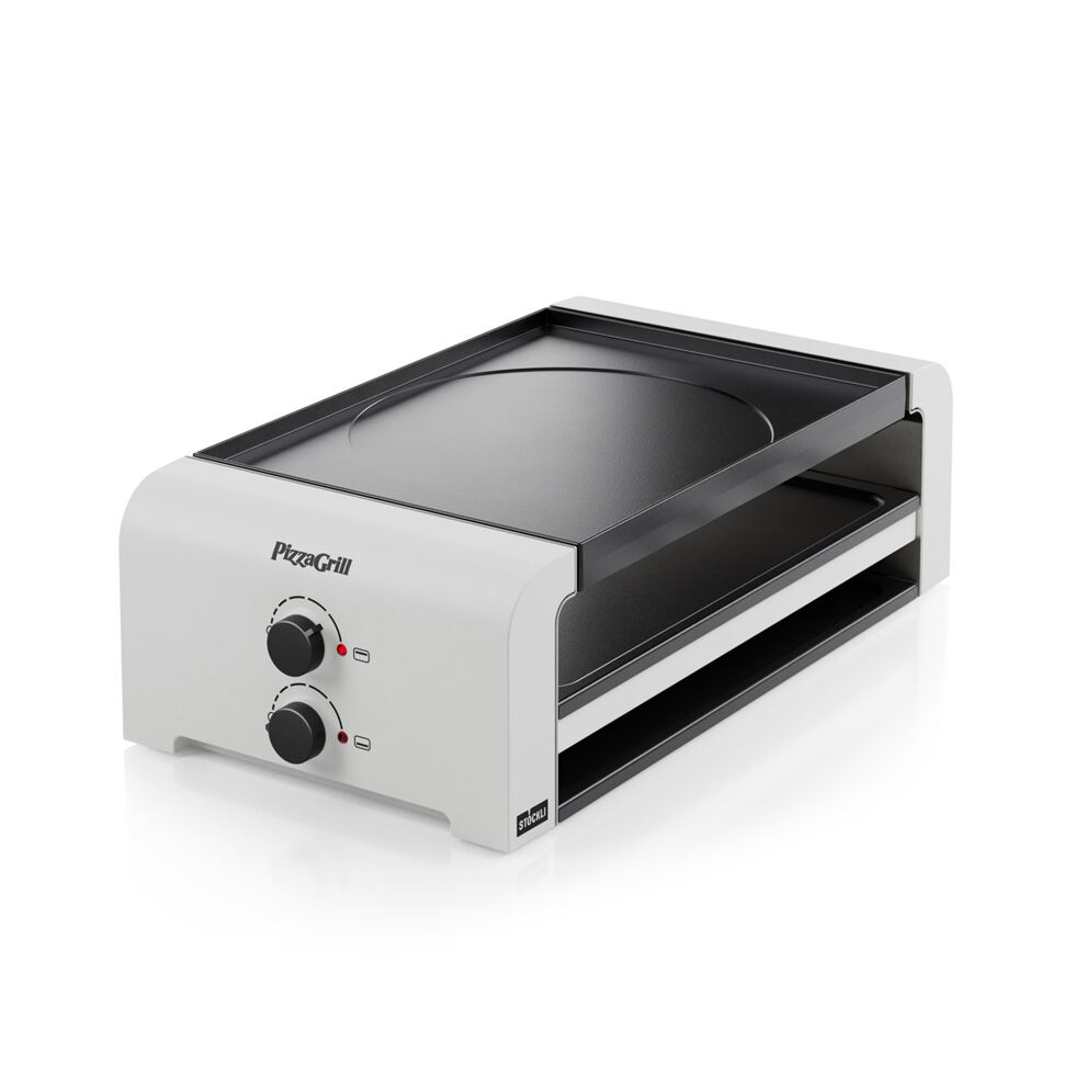 Plaque à crêpes réversible Raclette 6 place 