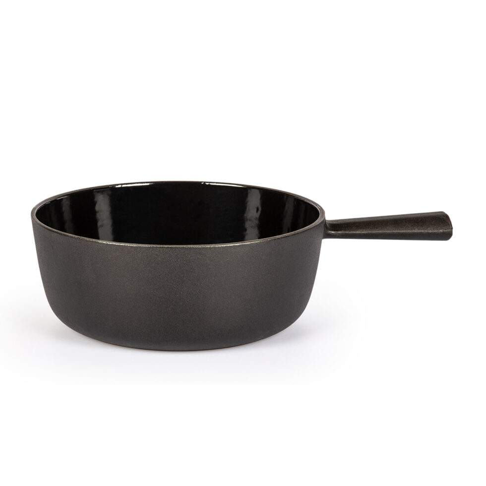 Fondue Caquelon
22 cm, cast iron 