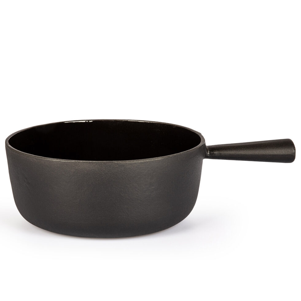 Fondue Caquelon
24 cm, cast iron 