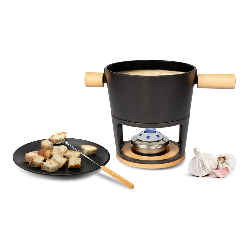 Garniture pour fondue
21 cm, fondue au fromage 