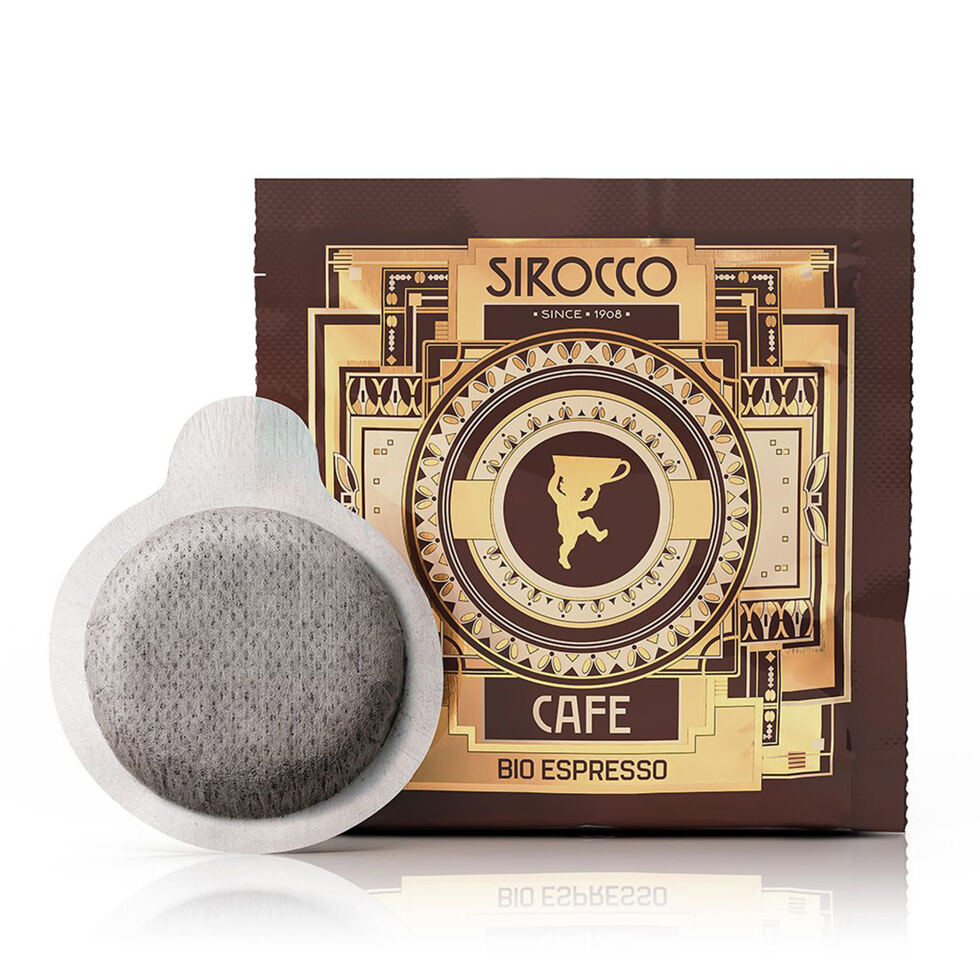 Sirocco Organic Coffee
Espresso, 20 ESE pods 